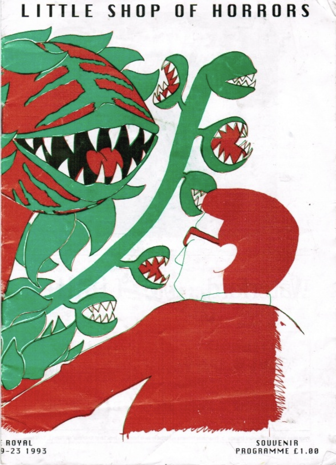 1993 – Little Shop Of Horrors – Show Programme – Waterford Theatre Archive